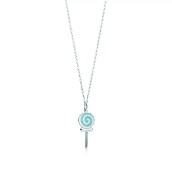 Toxse Lollipop Charm Chain Necklace