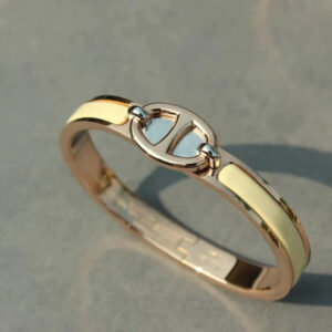 CLIC CHAINE PINK GOLD BRACELET