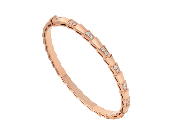 Toxse Serpenti Bracelet Pink Gold Diamond