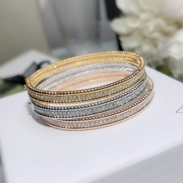 Toxse Perlée Diamonds One Row Bracelet - Image 3