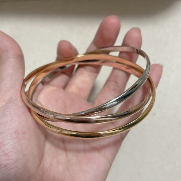 Toxse Classic Trinity Tricolor Bracelet