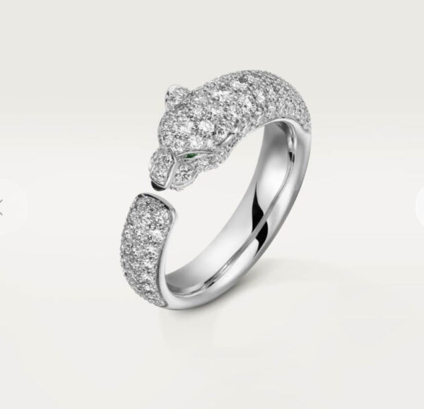 Toxse Panthère De Full Diamond Ring