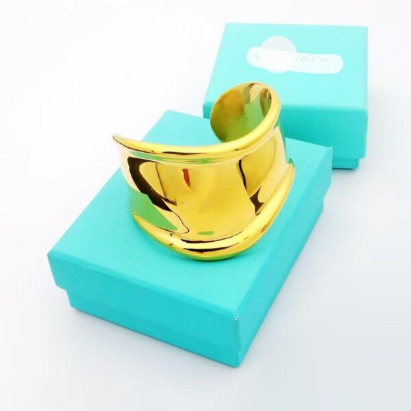 Toxse Elsa Peretti Small Bone Cuff Bracelet - Image 3