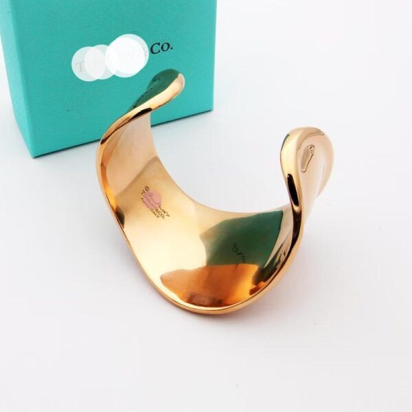 Toxse Elsa Peretti Small Bone Cuff Bracelet - Image 7