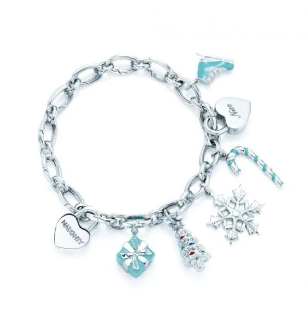 Toxse T Christmas Tag Bracelet